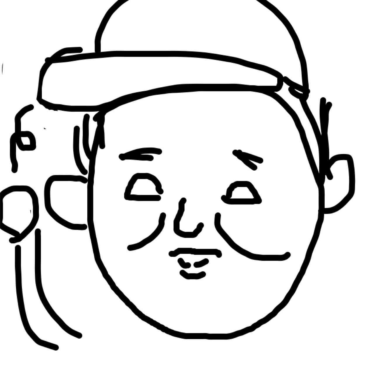 芸能人の似顔絵を描いて誰かを当ててもらうトピ