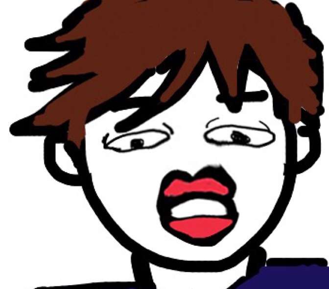 芸能人の似顔絵を描いて誰かを当ててもらうトピ