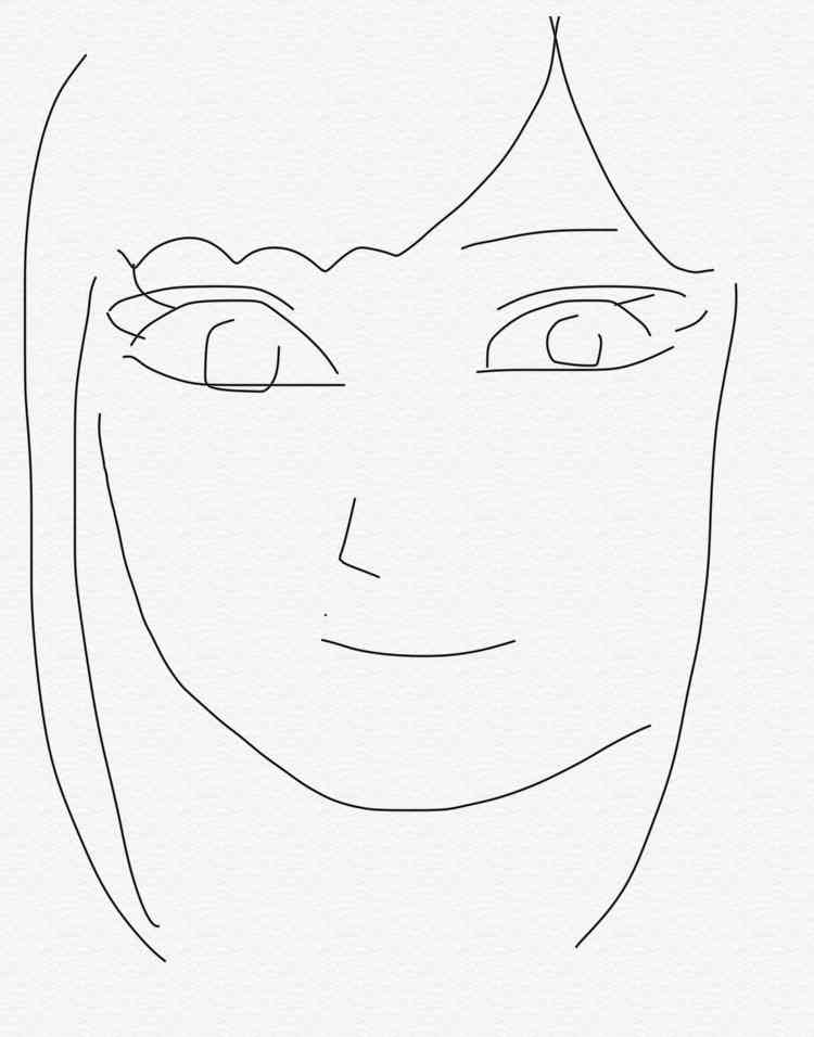 芸能人の似顔絵を描いて誰かを当ててもらうトピ