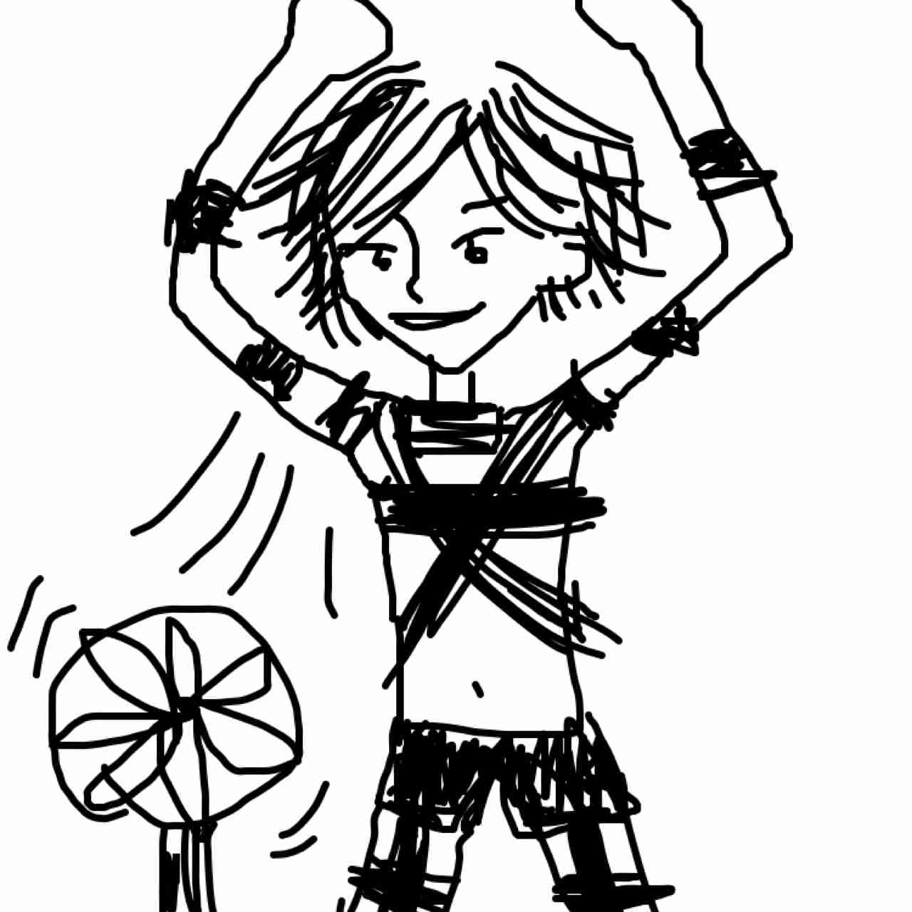 芸能人の似顔絵を描いて誰かを当ててもらうトピ