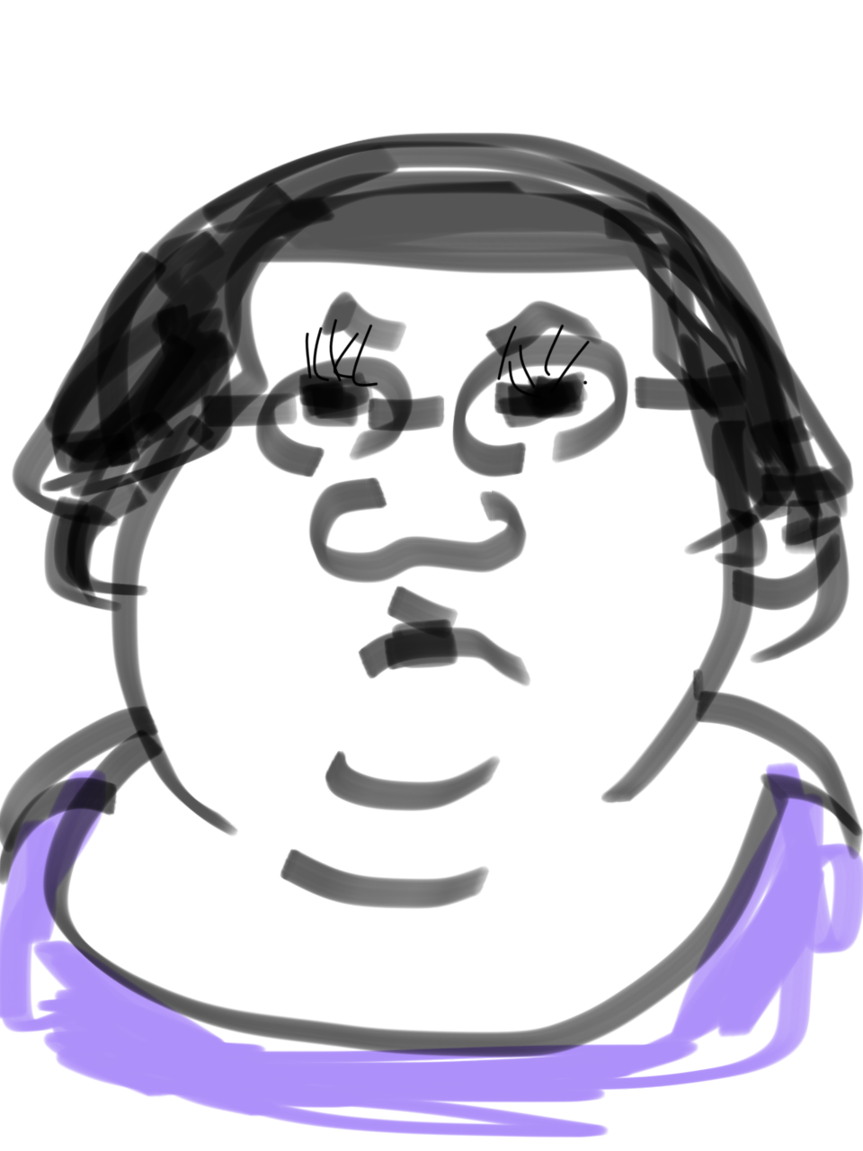 芸能人の似顔絵を描いて誰かを当ててもらうトピ