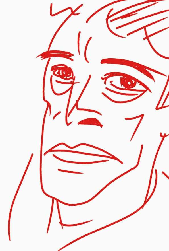 芸能人の似顔絵を描いて誰かを当ててもらうトピ