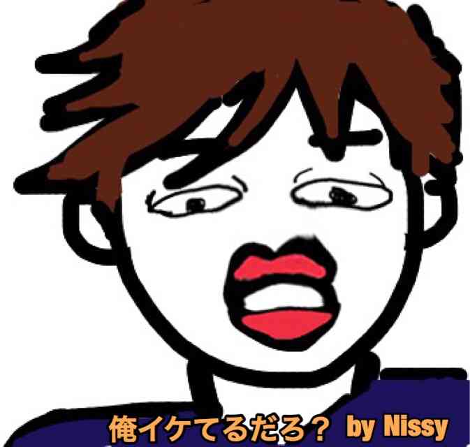 芸能人の似顔絵を描いて誰かを当ててもらうトピ