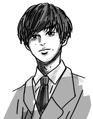 芸能人の似顔絵を描いて誰かを当ててもらうトピ