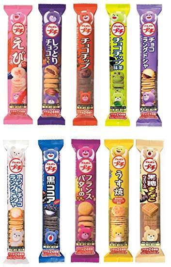 最近食べたブルボンのお菓子を報告するトピ