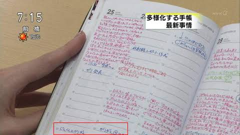 日記をつけている人!