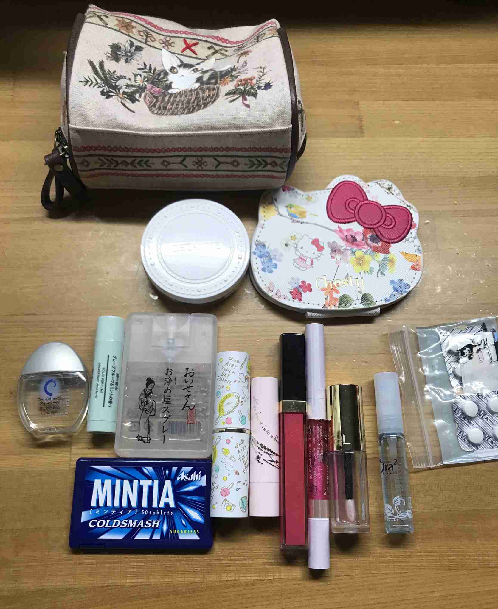 ポーチの中身見せて下さい!〜 2018梅雨〜