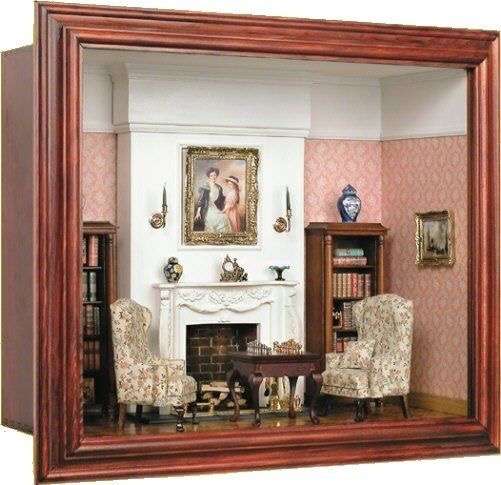 ミニチュアの家具を貼るトピ♪