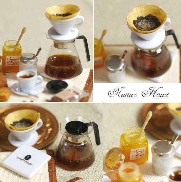 ミニチュアの家具を貼るトピ♪