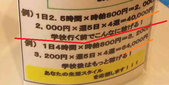「幾ら何でもハードすぎじゃない?」マクドナルドの高校生向け求人広告のシフト例(時給800円)が過酷すぎる