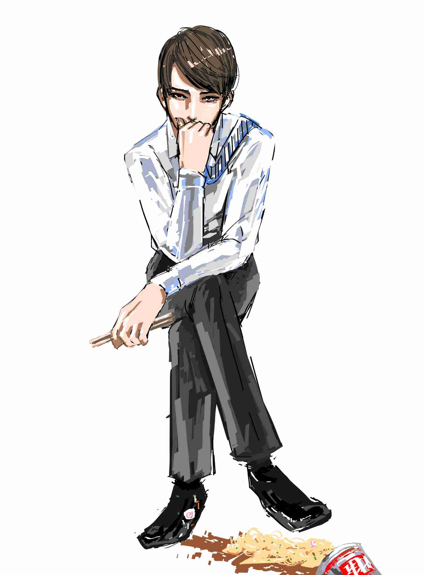 職業男子を描くトピ