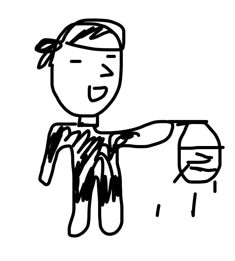 職業男子を描くトピ