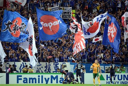日本サポーターの旭日旗での応援、韓国の教授がFIFAに懲戒を要求
