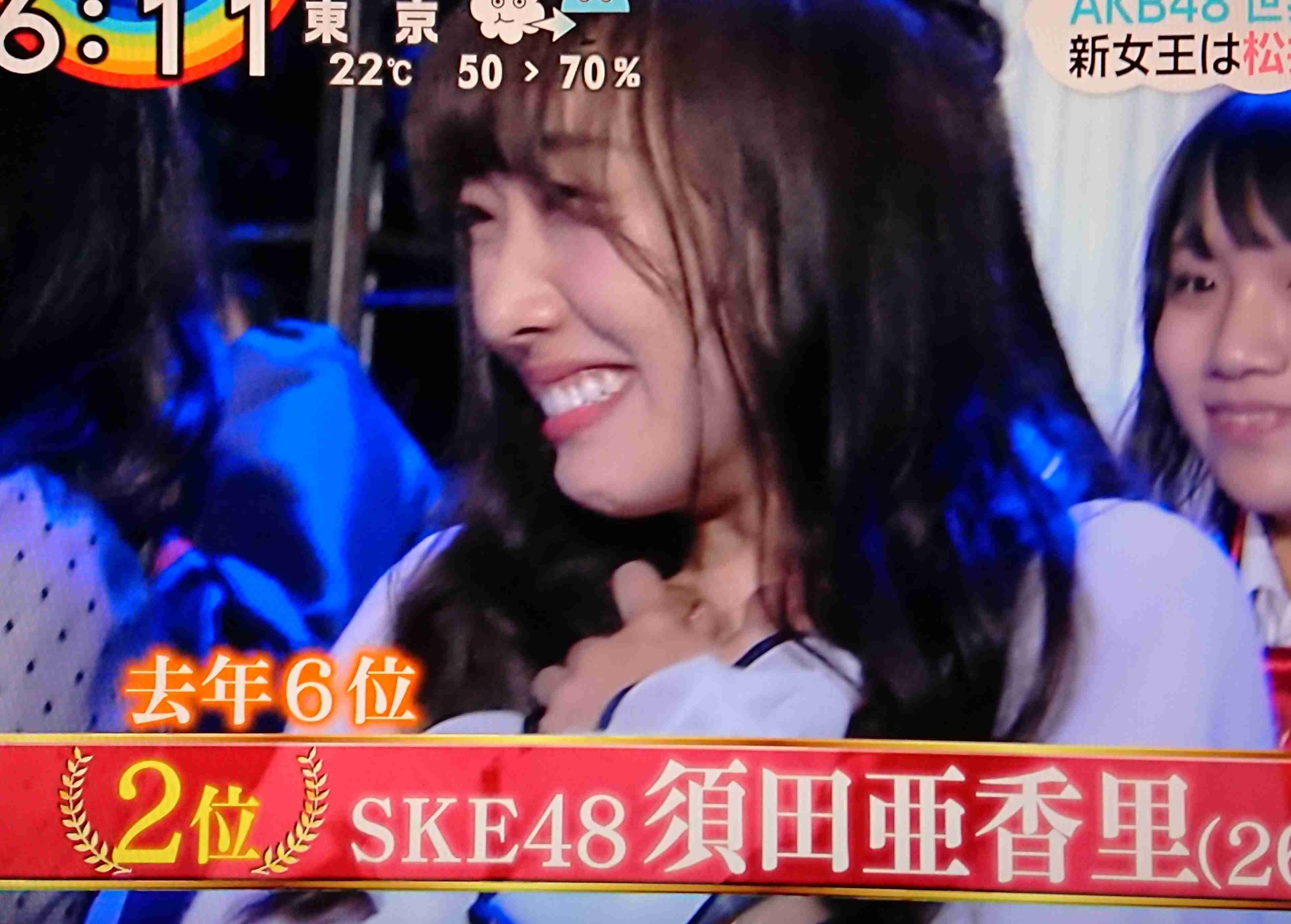 SKE48須田亜香里が手ブラカット、２位躍進の流れで写真集