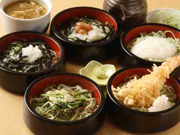 いろんな蕎麦の画像