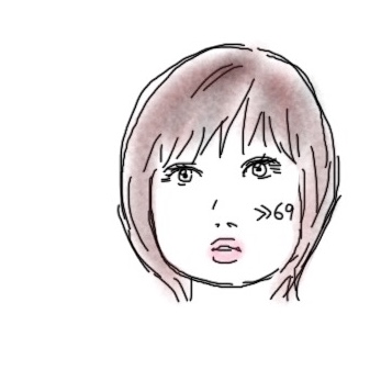 【お絵かき】ある程度自分の顔の特徴をあげると誰かが描いてくれるかもしれないトピ