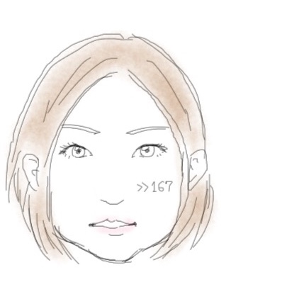 【お絵かき】ある程度自分の顔の特徴をあげると誰かが描いてくれるかもしれないトピ