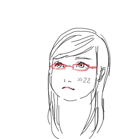 【お絵かき】ある程度自分の顔の特徴をあげると誰かが描いてくれるかもしれないトピ