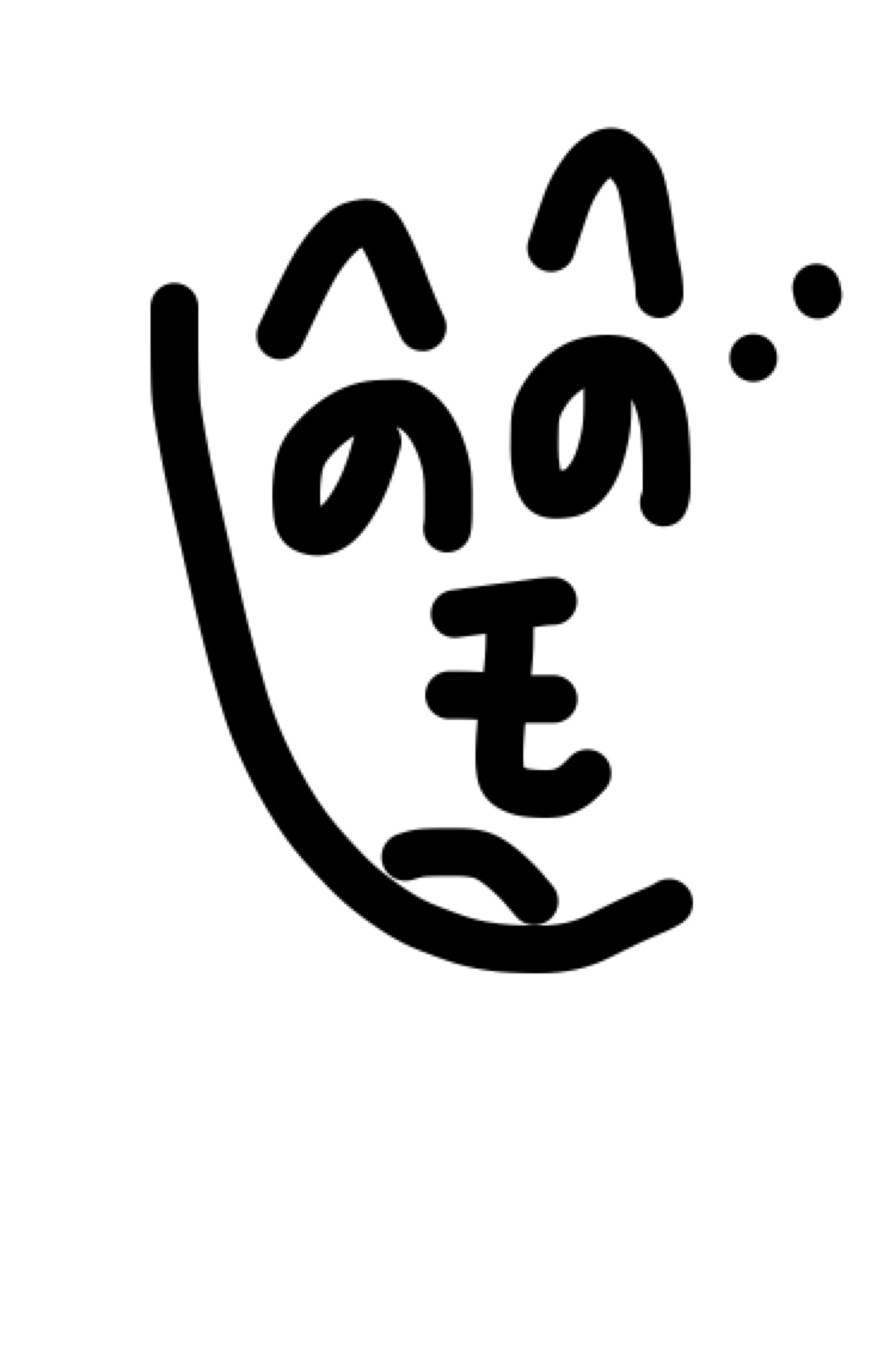 【お絵かき】ある程度自分の顔の特徴をあげると誰かが描いてくれるかもしれないトピ