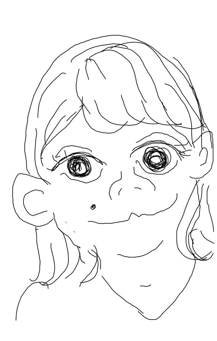 【お絵かき】ある程度自分の顔の特徴をあげると誰かが描いてくれるかもしれないトピ