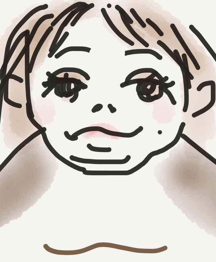 【お絵かき】ある程度自分の顔の特徴をあげると誰かが描いてくれるかもしれないトピ