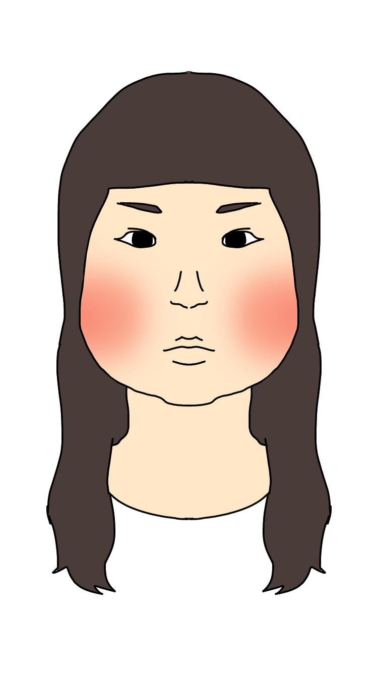 【お絵かき】ある程度自分の顔の特徴をあげると誰かが描いてくれるかもしれないトピ