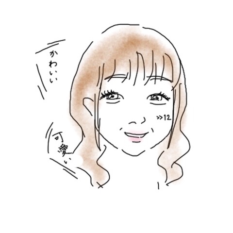 【お絵かき】ある程度自分の顔の特徴をあげると誰かが描いてくれるかもしれないトピ