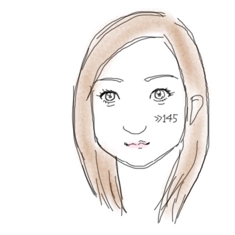 【お絵かき】ある程度自分の顔の特徴をあげると誰かが描いてくれるかもしれないトピ