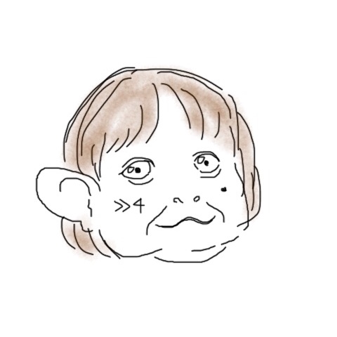 【お絵かき】ある程度自分の顔の特徴をあげると誰かが描いてくれるかもしれないトピ