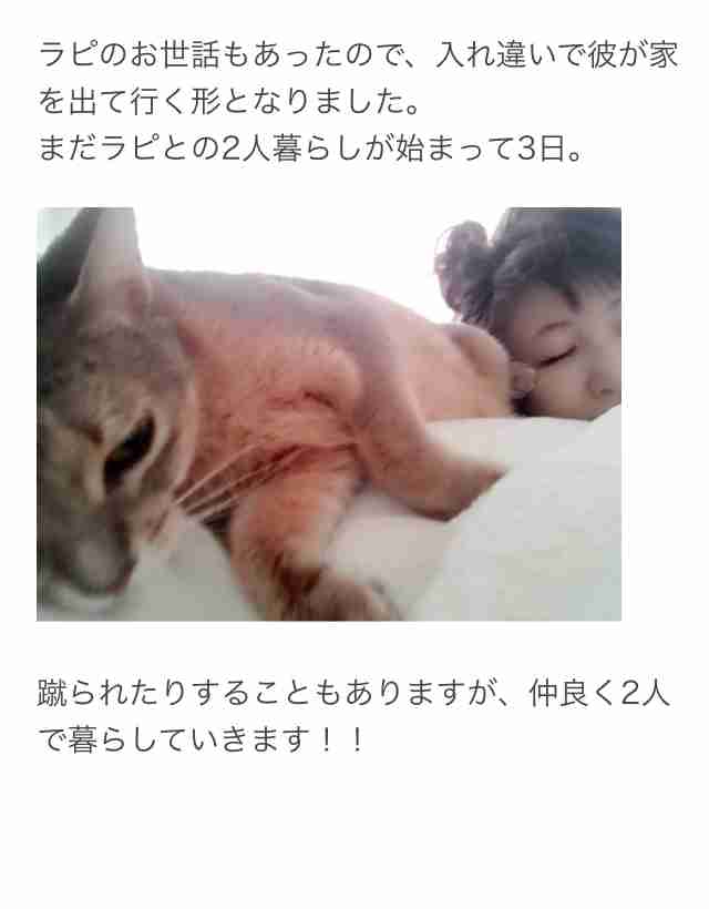 あいのり桃さん離婚「その行為考えられなくなって」