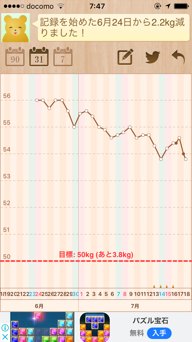 【7月】ダイエット報告トピ