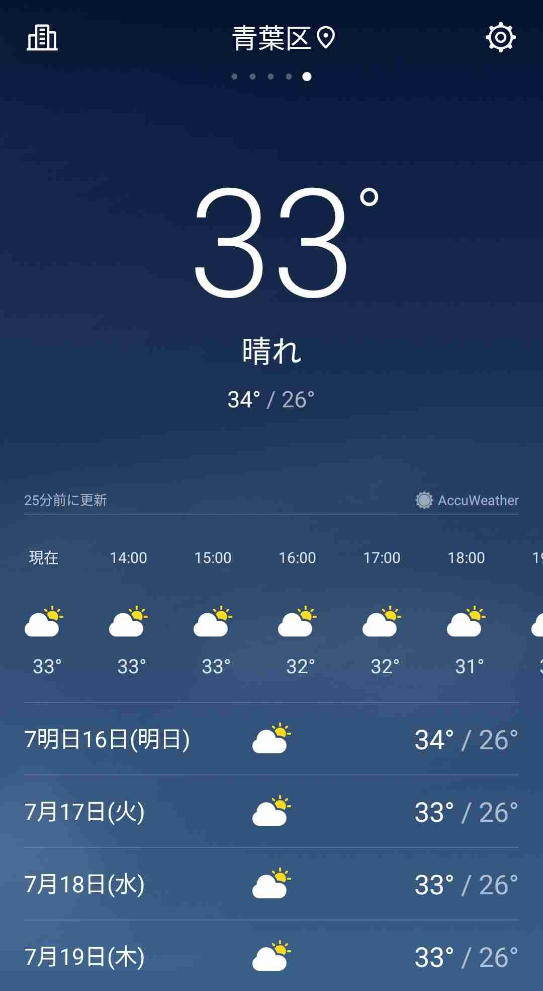 【超猛暑】今の各地の気温と室温を報告しあうトピ