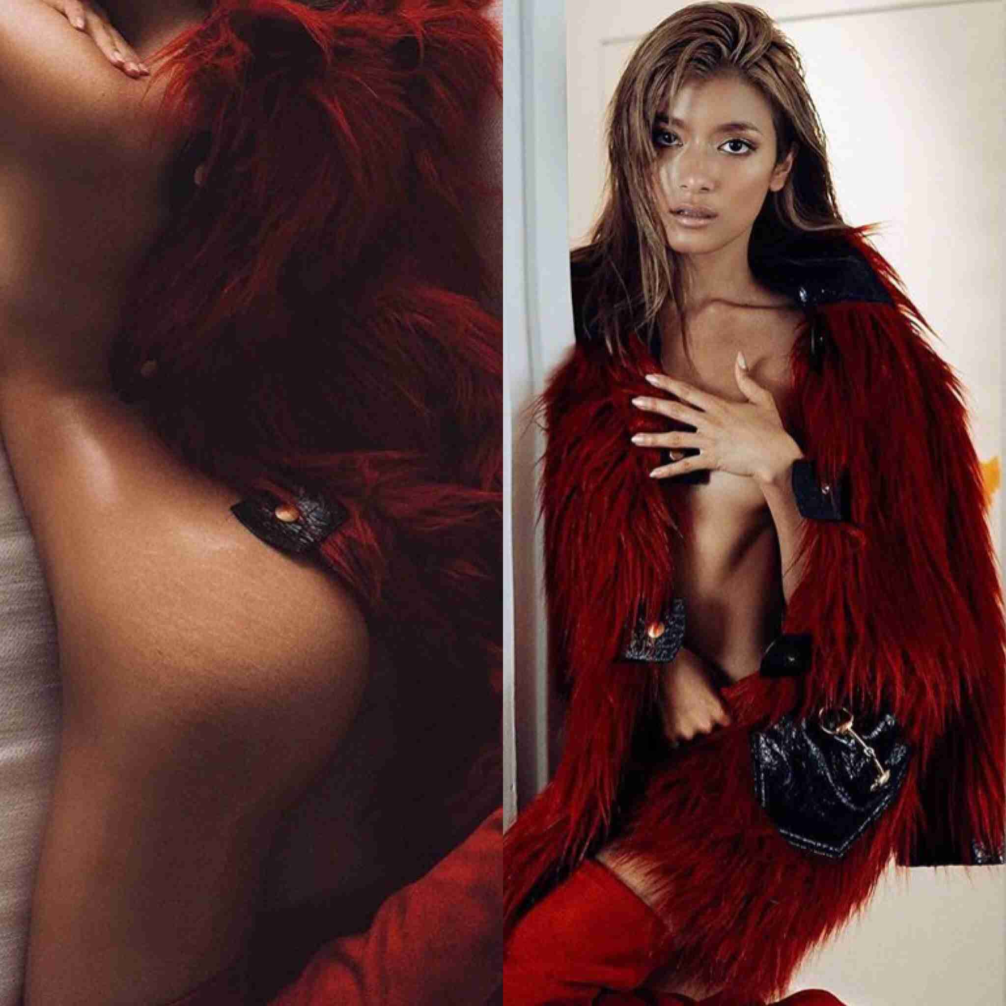 ローラ、イケメン外国人モデルと3ショット