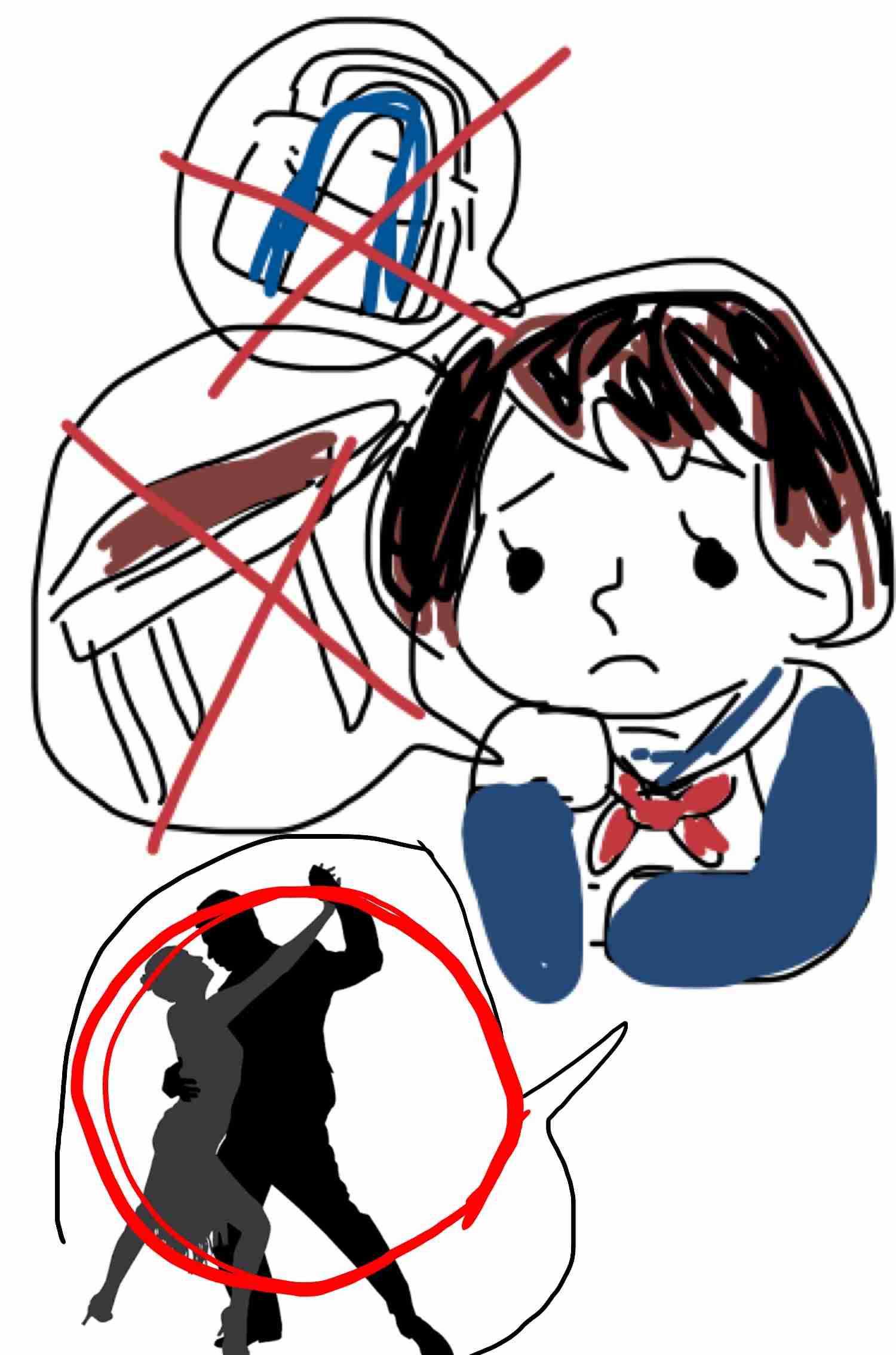 曲のサビの一部分を絵で描いてわかったらプラス part2