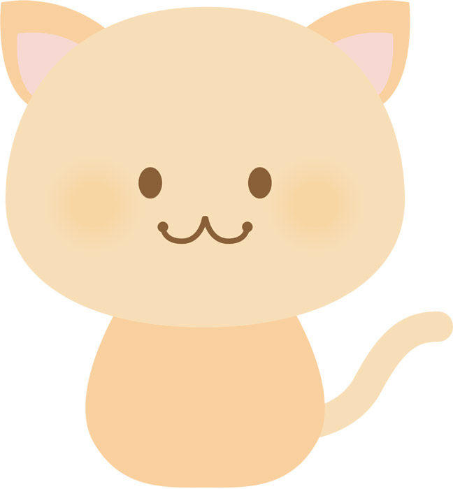 猫の絵を貼るトピ