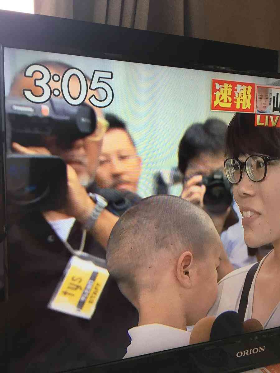 山口・救助された2歳児が退院会見　回り込んで顔を撮ったカメラに非難殺到