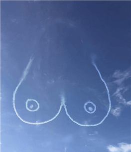 天使のような雲 米テキサス州の上空に現れる