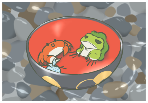 「旅かえる」好きさん集まれ〜