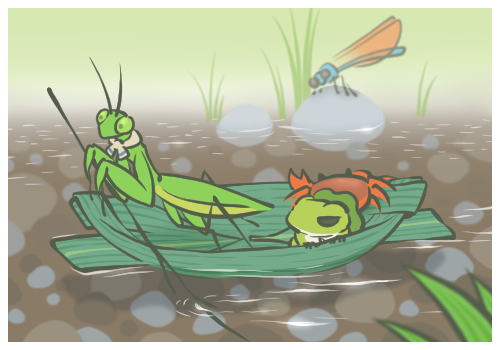 「旅かえる」好きさん集まれ〜