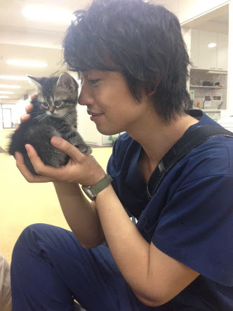 動物と一緒に写ってるイケメン有名人が観たい