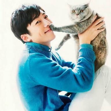 動物と一緒に写ってるイケメン有名人が観たい