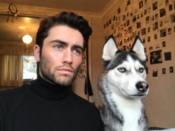 動物と一緒に写ってるイケメン有名人が観たい