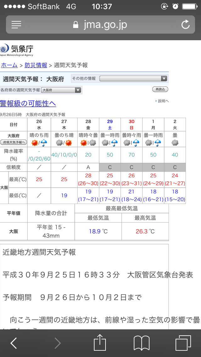 「台風24号」今週末に日本列島縦断！東海・関東は今晩26日から激しい雷雨