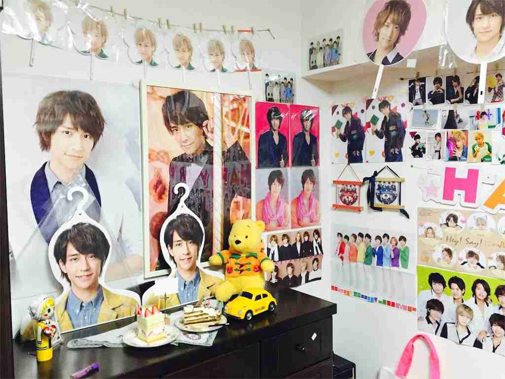 貼ったことのある有名人のポスター