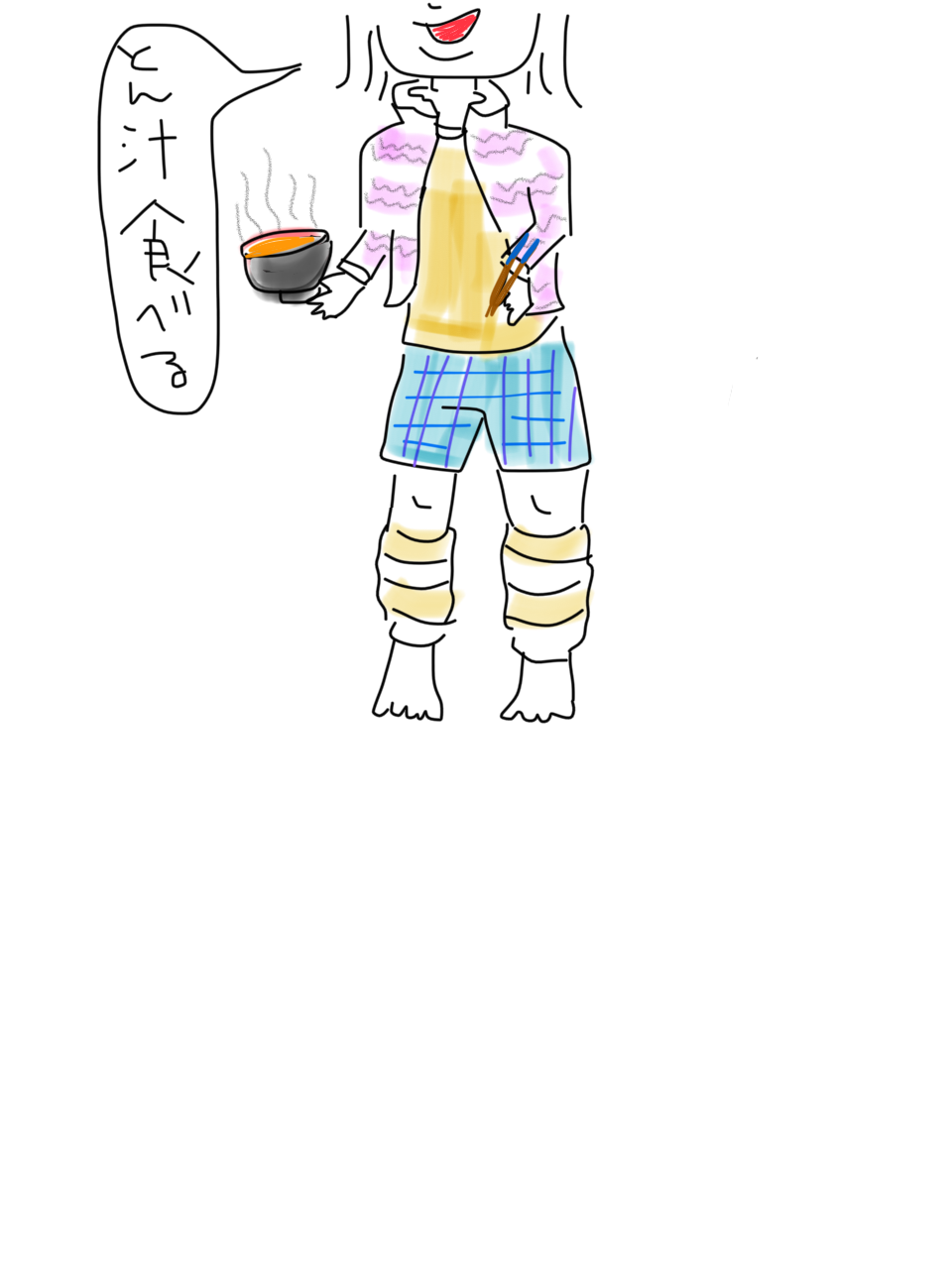 今着ているものを晒すトピ