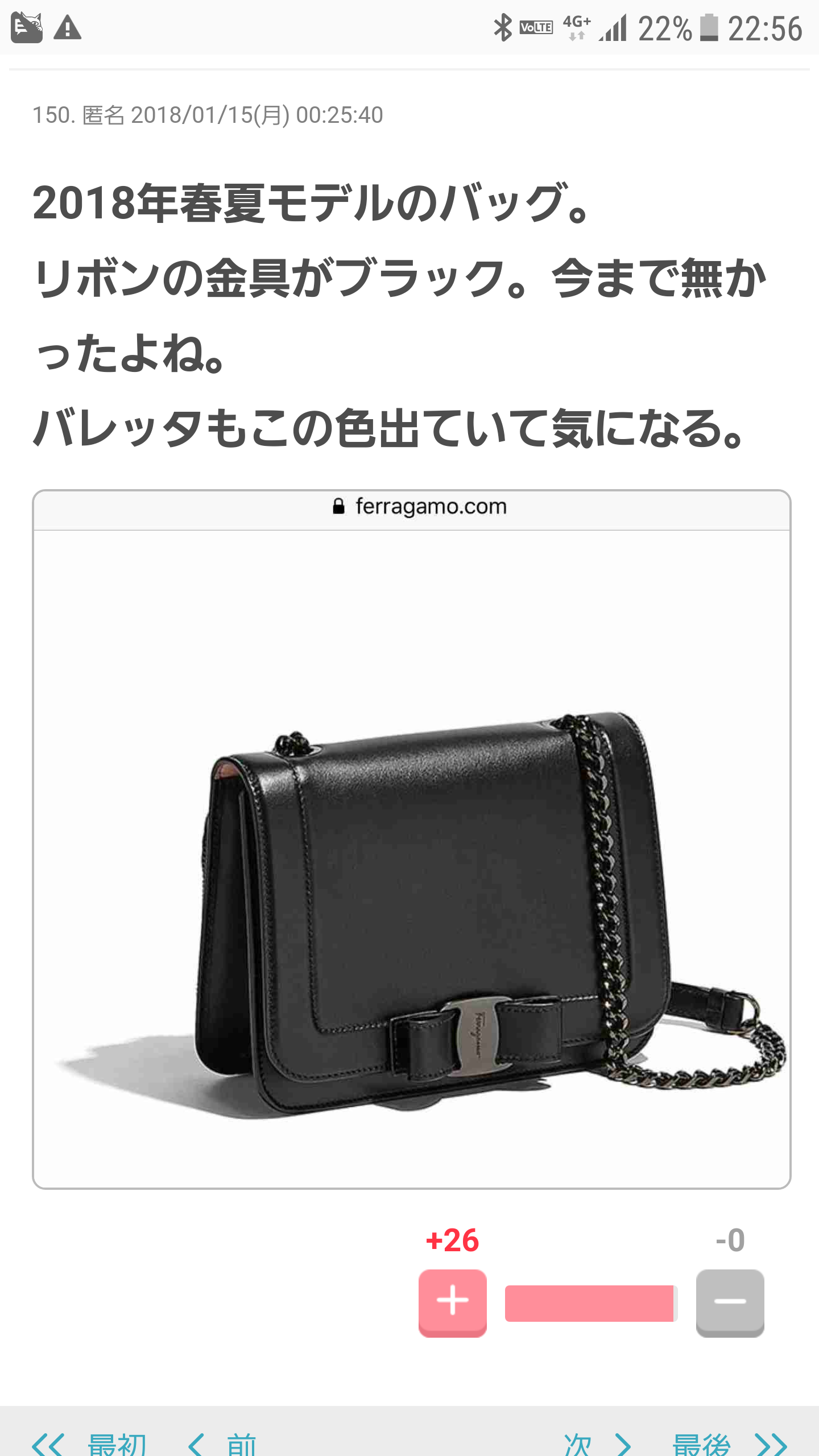 大人のミニバッグ