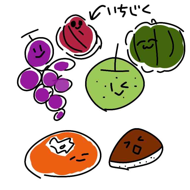 【お絵描き】ひと言絵日記を描こう!のトピ〜秋の陣〜