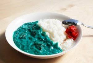 青い食べ物大丈夫ですか?