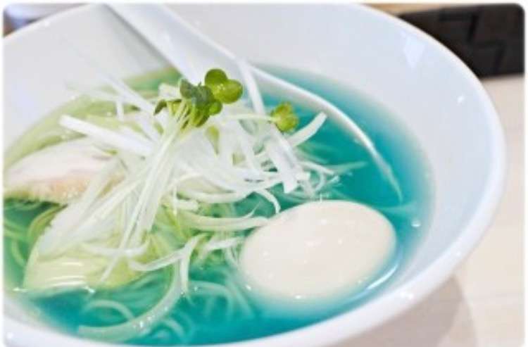 青い食べ物大丈夫ですか?