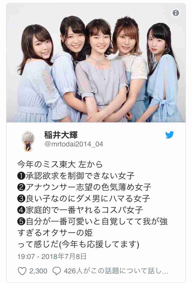 夢は「一生モテたい」…暴行容疑で起訴された元ミスター東大候補の人物像とは?